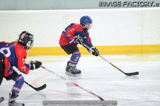 2012-10-13 Hockey Milano Rossoblu U12-Aquile Courmayeur 1296 Leonardo Quadrio